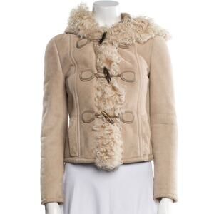 ❤️Gucci Shearling Leather Fur Jacket❤️